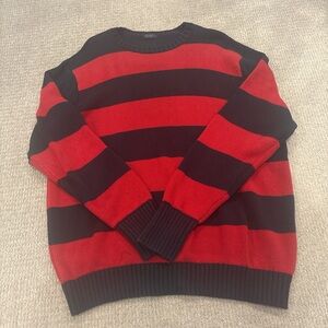 Striped Red and Navy Brandy Melville/ John Galt Sweater
